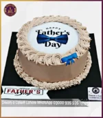 Divine Chocolate Father Day Picture Cake in Lahore