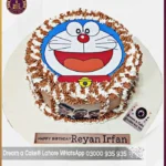 Doreamon Cartoon Picture Cake in Lahore