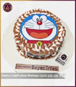 Doreamon Cartoon Picture Cake in Lahore