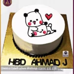 Ecstasy of Love Teddy Bear Cake in Lahore