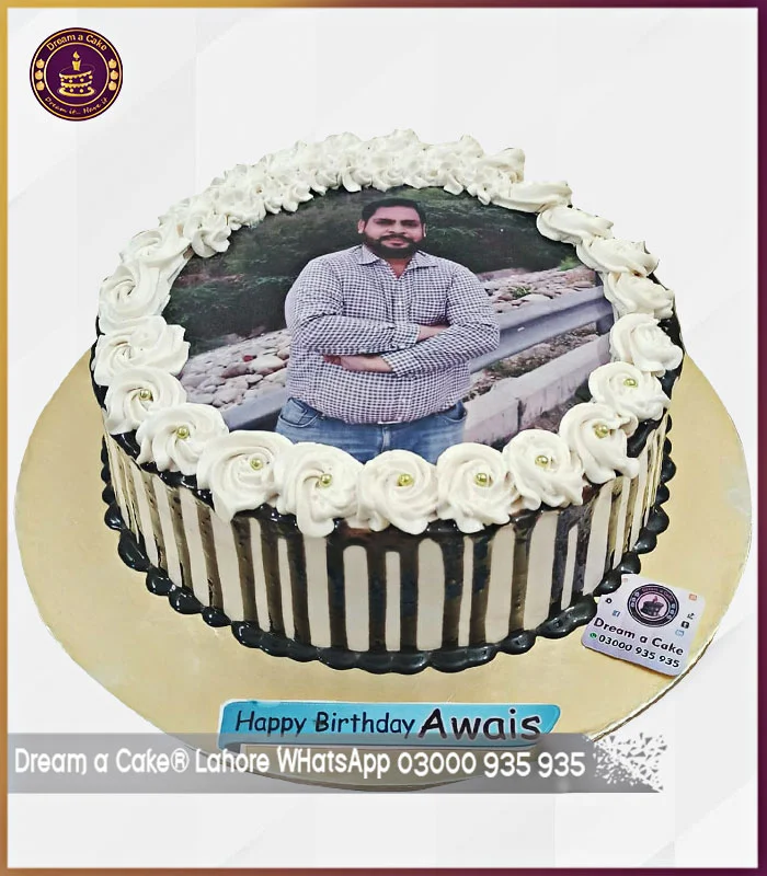 Elegance Picture Cake for Brother’s Birthday in Lahore