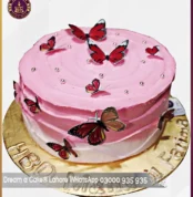 Eye Catching Butterflies Cake in Lahore