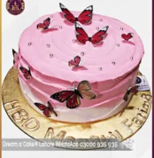 Eye Catching Butterflies Cake in Lahore