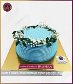 Fantastic Baby Breath Gypsum Floral Cake in Lahore