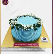 Fantastic Baby Breath Gypsum Floral Cake in Lahore