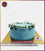 Fantastic Baby Breath Gypsum Floral Cake in Lahore