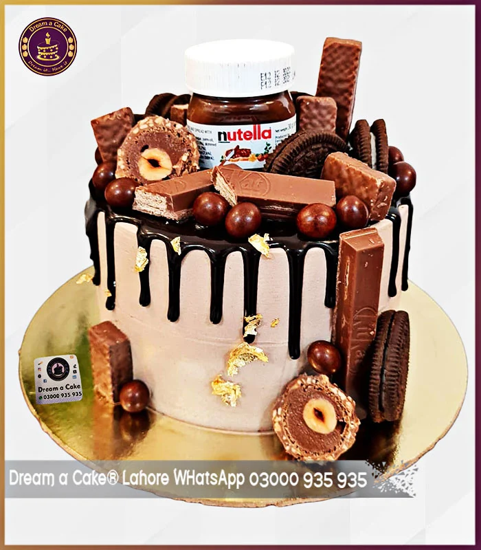 Finest Designer Nutella Chocolate Cake in Lahore