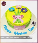 Floral Pride Cake for Mother's Day in Lahore