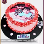 Love for Sister Picture Cake in Lahore