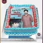 Past and Present Theme Picture Cake in Lahore