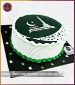 Patriotic Pakistan Day Cake in Lahore