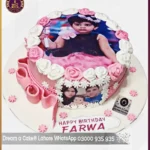 Picture Cake for Your Daughter’s in Lahore