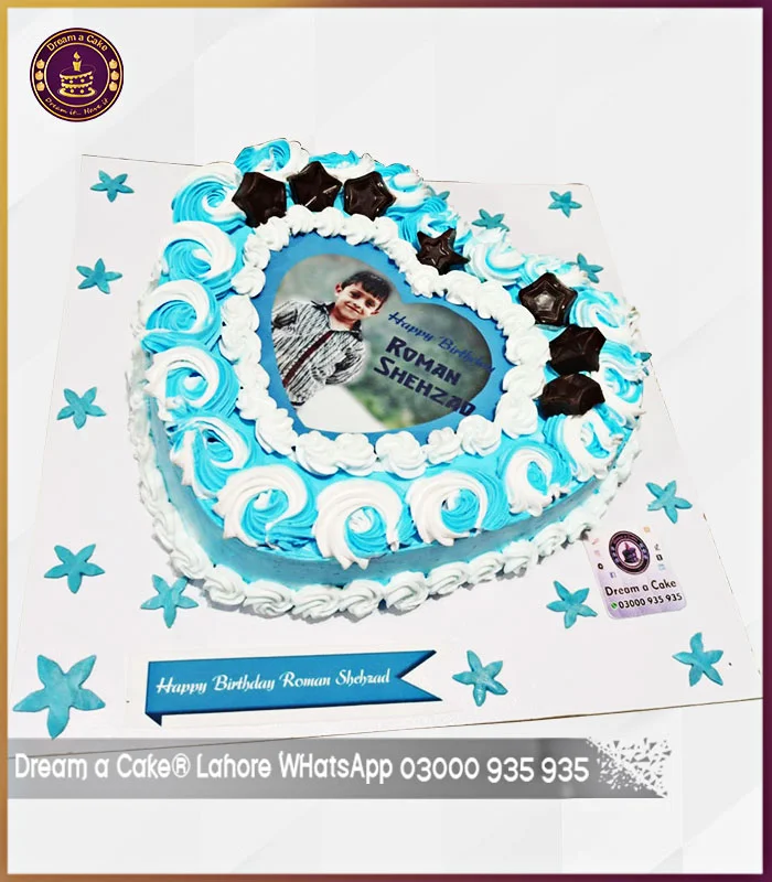 Shining Star Picture Cake for Your Little Star in Lahore