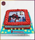 Spiderman Fan Theme Picture Cake in Lahore