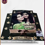 Sweet Sisters Picture Cake in Lahore