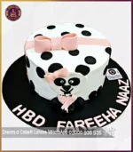 Symbol of Cuteness Panda Cake in Lahore