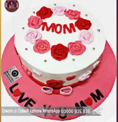 Treat Affectionate Mothers Day Cake in Lahore