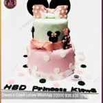 Two Tier Mickey Mouse Cake in Lahore