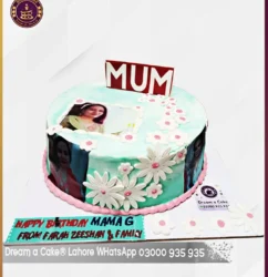 Unmatched Picture Cake for Mother’s Birthday in Lahore