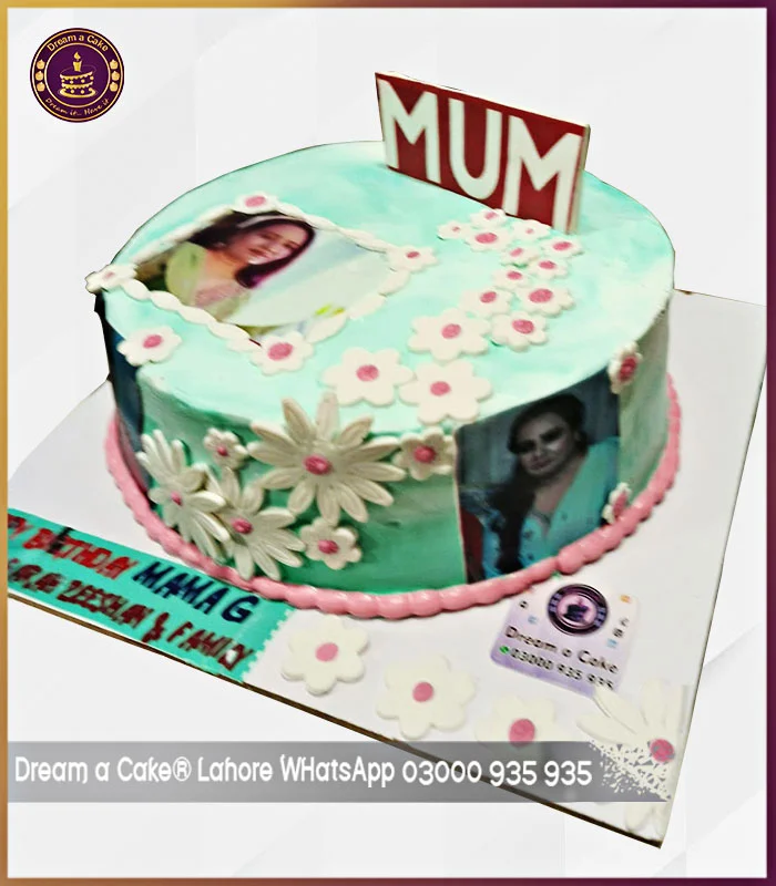 Unmatched Picture Cake for Mother’s Birthday in Lahore