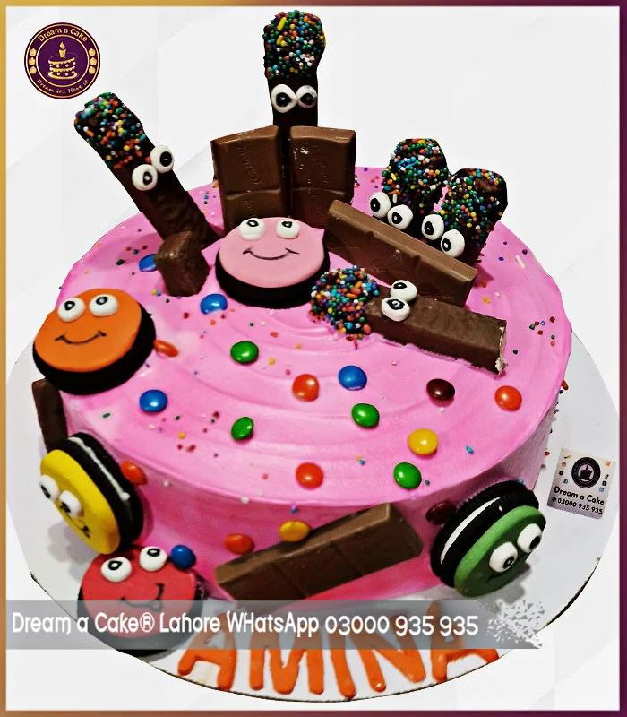 Aesthetic Kids Special Smiley Cake in Lahore