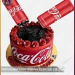 Anti-Gravity CocaCola Cake in Lahore