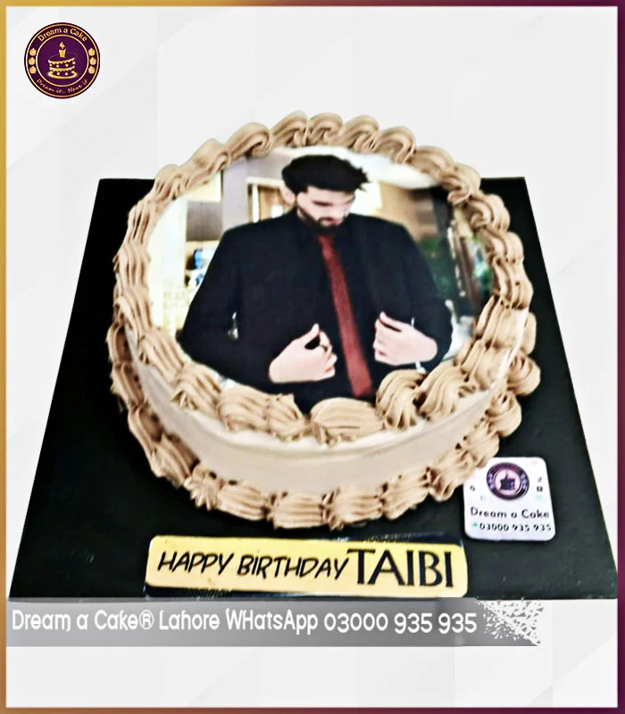 Birthday Exuberance Chocolate Picture Cake in Lahore