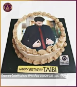 Birthday Exuberance Chocolate Picture Cake in Lahore