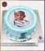 Brilliant Blue 1st Birthday Picture Cake in Lahore