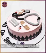 Cheerful Doctor Cake in Lahore