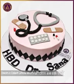 Cheerful Doctor Cake in Lahore