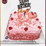 Elation Small Hearts Pinata Pink Forest Cake in Lahore