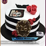 Enormous Moustache Theme Picture Cake in Lahore