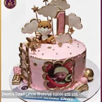 Fairy Fox 1st Birthday Designer Picture Cake in Lahore