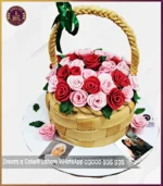 Full of Flowers Basket Cake in Lahore