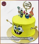 Impeccable SpongeBob Cake in Lahore