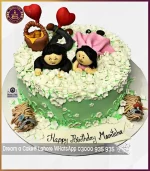 Love Birds Couple Cake in Lahore