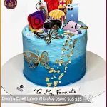 Perfect Birthday Cake for Social Media Star in Lahore