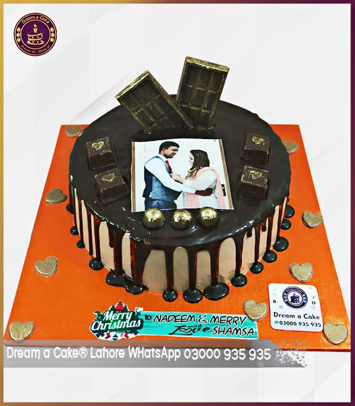 Perfect Christmas Edible Picture Cake in Lahore