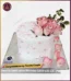 Rosy Pink Fresh Flower Cake in Lahore