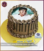 Royal Chocolate Picture Cake in Lahore