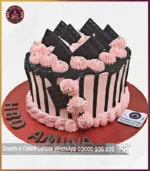 Simple yet Elegant Chocolate Cake for Girls’ Birthday in Lahore