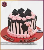 Simple yet Elegant Chocolate Cake for Girls’ Birthday in Lahore