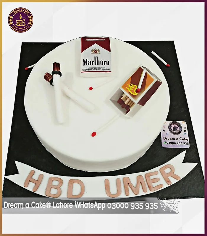 Smokers Theme Cake in Lahore