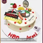 Toothsome Birthday Cake for Nutritionist in Lahore