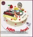 Toothsome Birthday Cake for Nutritionist in Lahore