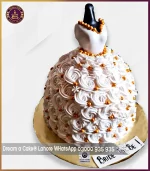 Bewitching Bridal Shower Doll Cake in Lahore