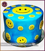 Delicious Treat of Happy Smiley Cake in Lahore