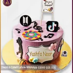 Eventual Tiktok & BTS Fan Cake in Lahore