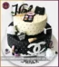 Magnificent Two Tier Makeup Theme Cake in Lahore